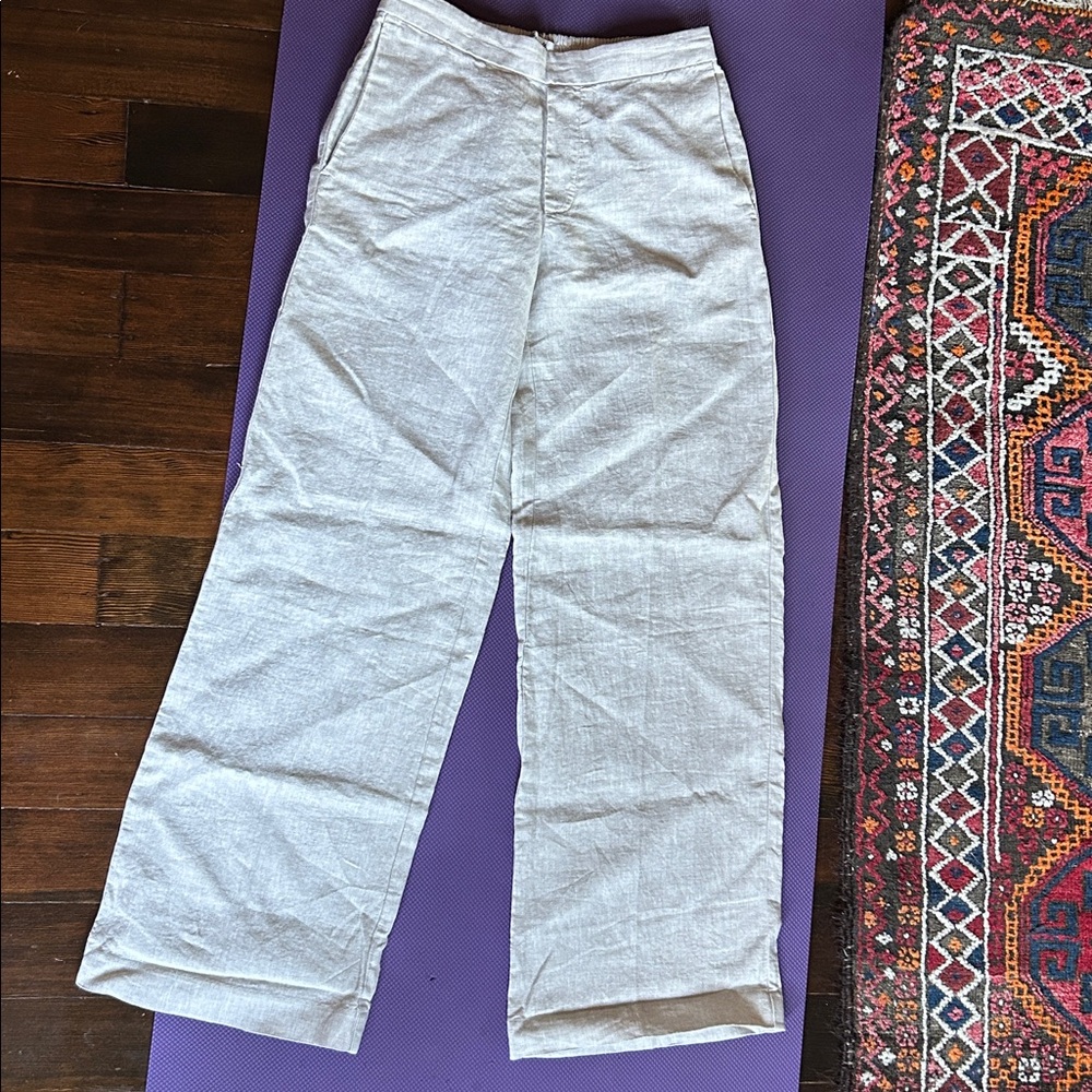 Madewell (missized?) 100% linen pants. BNWT